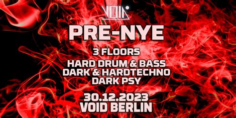 VOID PRE NYE HARD DARK EDITION At Void Club Berlin