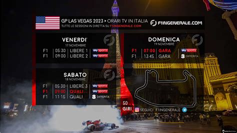 A Che Ora La Gara Di F Oggi Su Sky E Tv Orari Tv Gp Las Vegas F