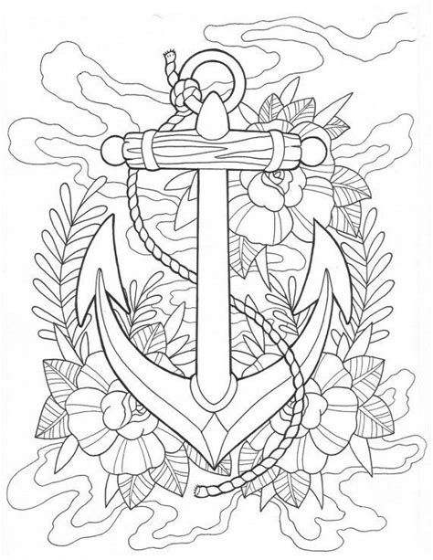 Adult Tattoo Coloring Pages At Getdrawings Free Download