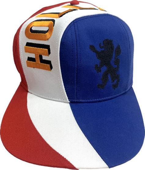 Pet Rood Wit Blauw Cap Holland Feestartikelen Voor EK WK Voetbal