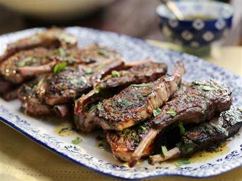 Marinated Lamb Chops Recipe | Valerie Bertinelli | Food Network