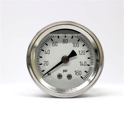 Manómetro de esfera húmeda PG 50160PSI SS Seasons Gauge Co Ltd