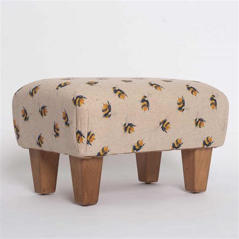 Buzzy Bee Print Footstool Just Lovely Products