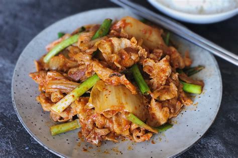 Pork And Kimchi Stir Fry Buta Kimchi Asian Inspirations