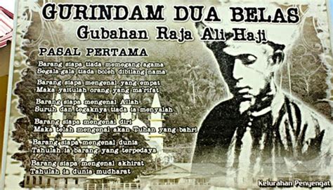 29. GURINDAM DUA BELAS: Barangsiapa Mengenal Diri; Maka Telah Mengenal ...