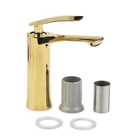 Gold Brass Wash Basin Faucet Sink Faucet Cold And Hot Water Faucet