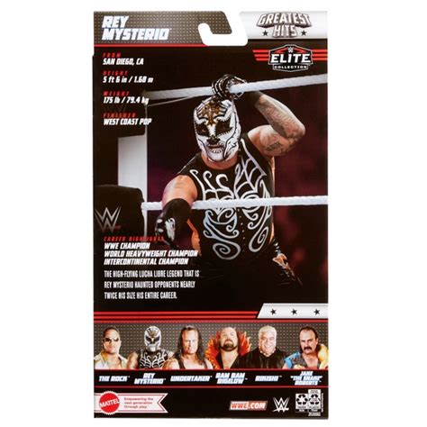 Wwe Elite Series Greatest Hits Rey Mysterio Action Figure Smyths Toys Uk