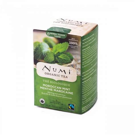 NUMI ORGANIC TEA MOROCCAN MINT 39 6GRAM OVEGI