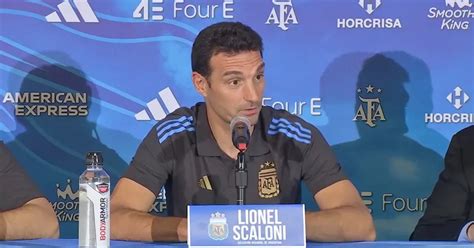 La Fuerte Frase De Lionel Scaloni Sobre Alejandro Garnacho Antes De Dar