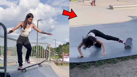 New Collection Of Girls Funny Fails Instant Regrets People Dying