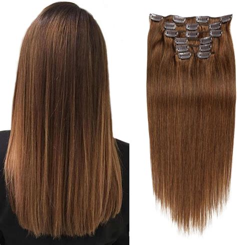 Extensiones De Cabello Humano Con Clip En Extensiones De Cabello Con