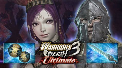 Da Ji Achilles Mystic Weapons Warriors Orochi Ultimate Youtube