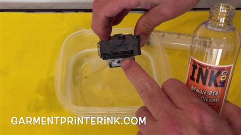 Magic Dtg Print Head Clog Cleaner With Epson Attachment Youtube