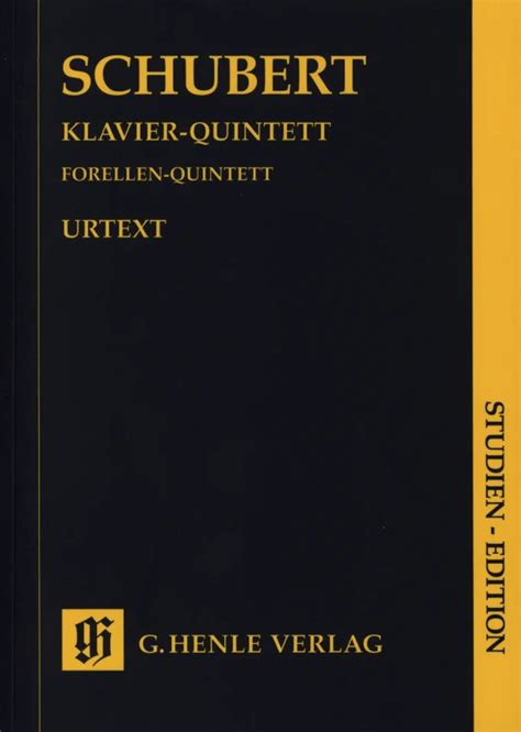 Quintett A Dur Op Post D Von Franz Schubert Im Stretta