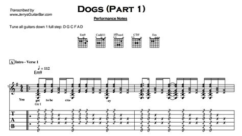 Pink Floyd - Dogs | Guitar Lesson, Tab & Chords | Jerry's Guitar Bar