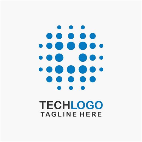 Abstract tech logo design 10065968 Vector Art at Vecteezy