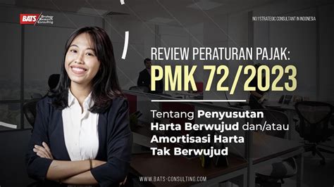 PMK 72 2023 Tentang Penyusutan Harta Berwujud Dan Atau Amortisasi