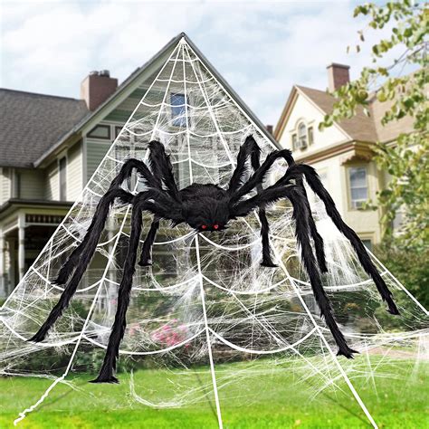 The Holiday Aisle® Decorations Scary Giant Spider | Wayfair