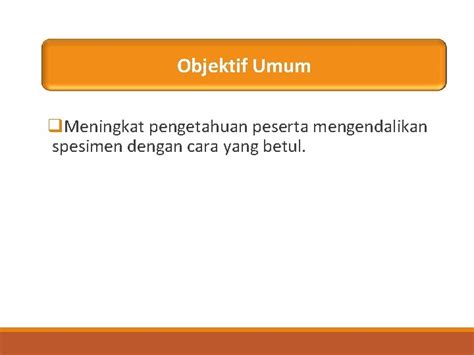 MODUL LATIHAN KAWALAN DAN PENCEGAHAN INFEKSI DI FASILITI