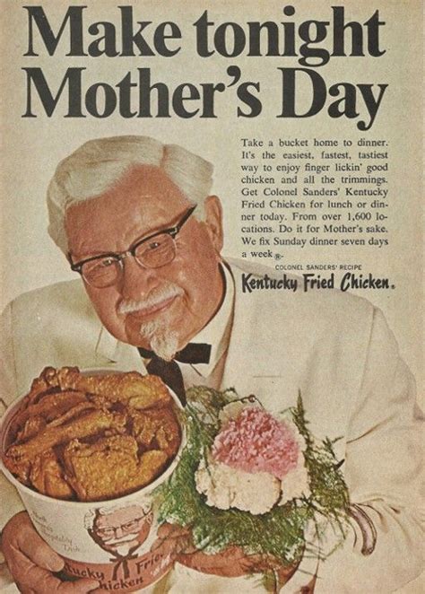 Kfc Was Known As Kentucky Friend Chicken And Featured The Founder In