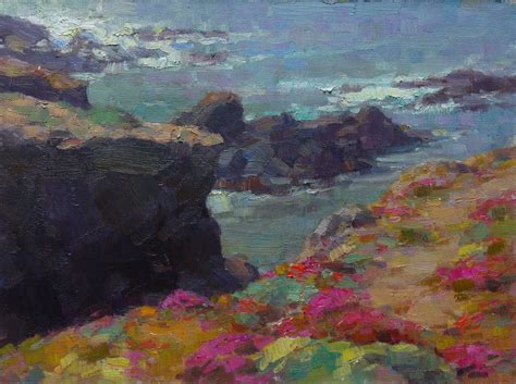 Jim McVicker Paintings: Recent Oil Sketches-On Location, Sea Ranch Ca.