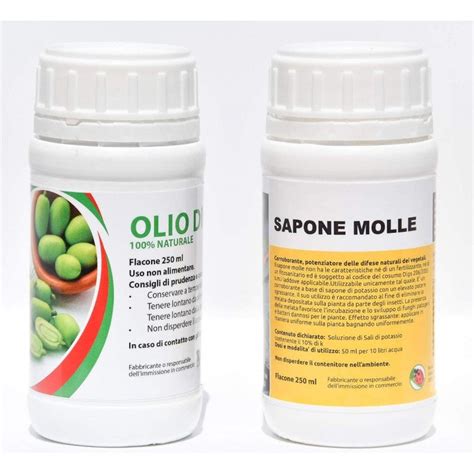 Neem E Sapone Molle Di Potassio Insetticida Repellente Disinfestante