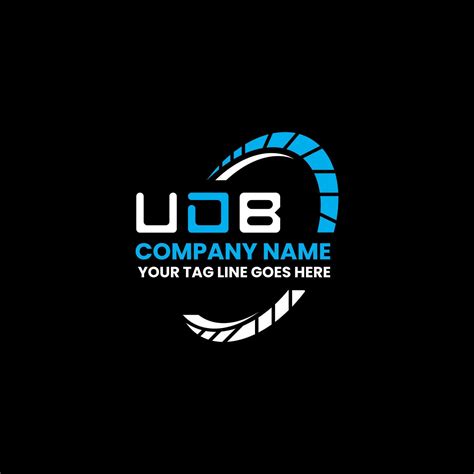 Udb Letter Logo Vector Design Udb Simple And Modern Logo Udb