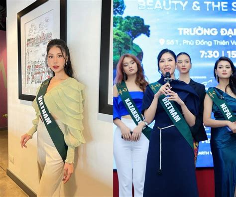 Miss Earth Lan Anh khoe hình thể với bikini fans lo lắng không lọt nổi Top để nuốt mic