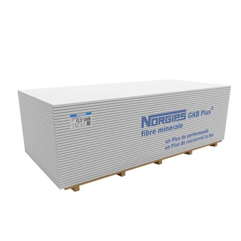 Placa Gips Carton Norgips GKB Plus 12 5 X 2600 X 1200 Mm MatHaus By