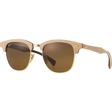 Ray Ban Clubmaster Wood Polarized Sunglasses Accessories