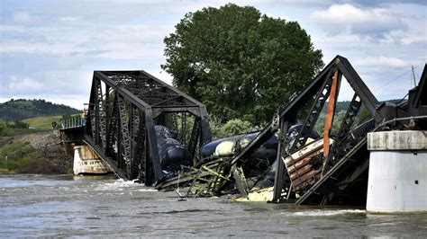 A Train Carrying Hazardous Materials Plunges Into Yellowstone River ...