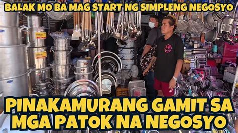 Pinakamurang Bilihan Ng Gamit Pang Negosyo Gaya Ng Pares Goto Prito