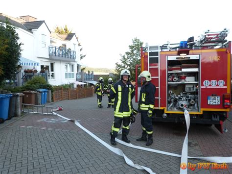 Ausgelöster privater Rauchmelder Freiwillige Feuerwehr