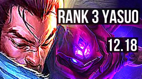 Yasuo Vs Malzahar Mid Rank Yasuo M Mastery Games