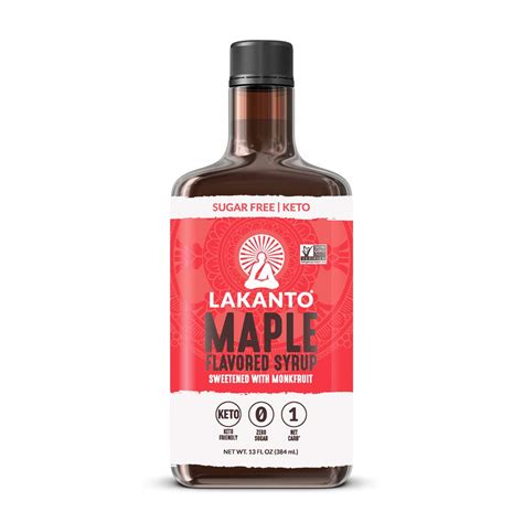 Lakanto Maple Flavored Syrup 13 oz : Fresh Health Nutritions