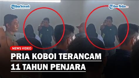 Pria Koboi Umbar Tembakan Ke Karyawan Terancam Tahun Penjara Youtube