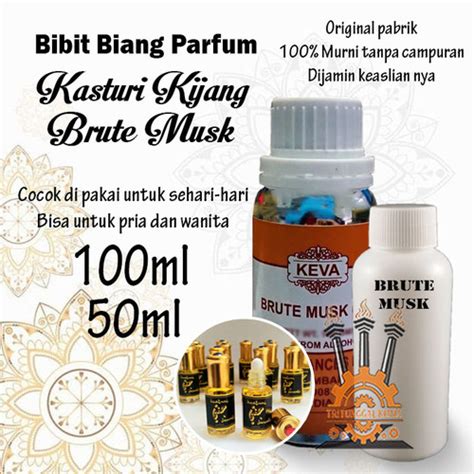 Jual Bibit Biang Parfum Kasturi Kijang Ml Minyak Wangi Brute Musk Ex