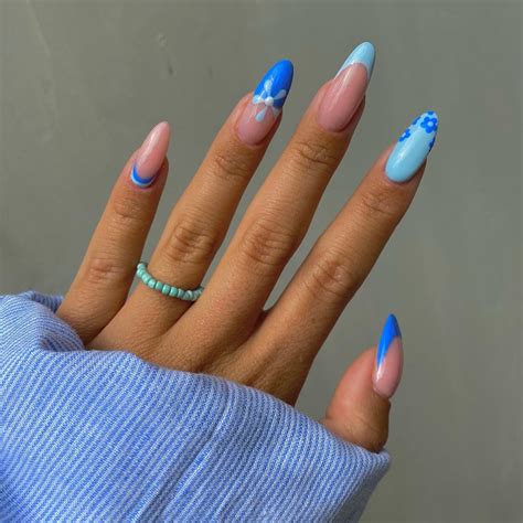 40 Cute Blue Nail Designs Youll Love Stylepersuit