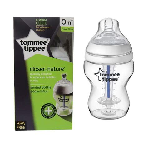 Tommee Tippee Closer To Nature Anti Colic Bottle Harga Review