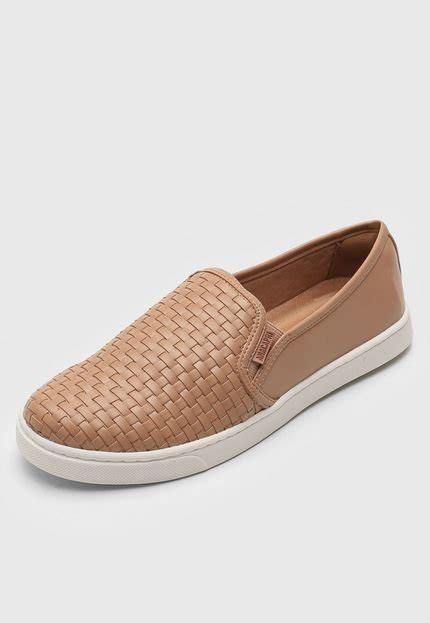Slip On Anacapri Tramas Nude Compre Agora Dafiti Brasil