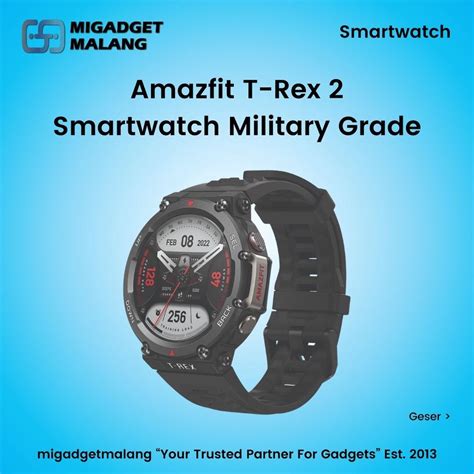 Jual Amazfit T Rex Trex T Rex Smartwatch Jam Tangan Military Grade