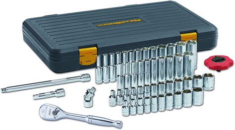 GearWrench 1/4 In. Standard And Deep Mechanics Tool Set (51 Pc.) - Deals Earning