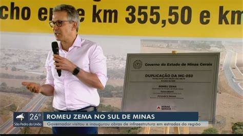 Governador Romeu Zema Inaugura Obras De Duplicação Da Mg 050 Em Passos