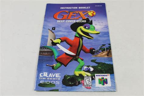 Manual - Gex 3 Deep Cover Gecko - Nintendo N64