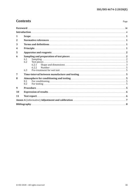 Iso Dis Rubber Or Plastics Coated Fabrics Determination Of