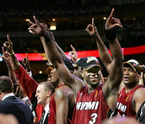 The Miami Heat won its first NBA championship 10 years ago in 2006 ...