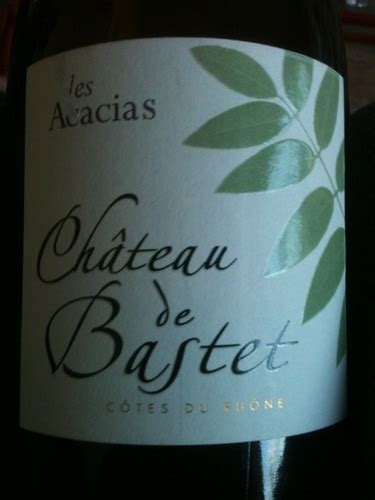 Château de Bastet Les Acacias Côtes du Rhône Blanc Vivino US