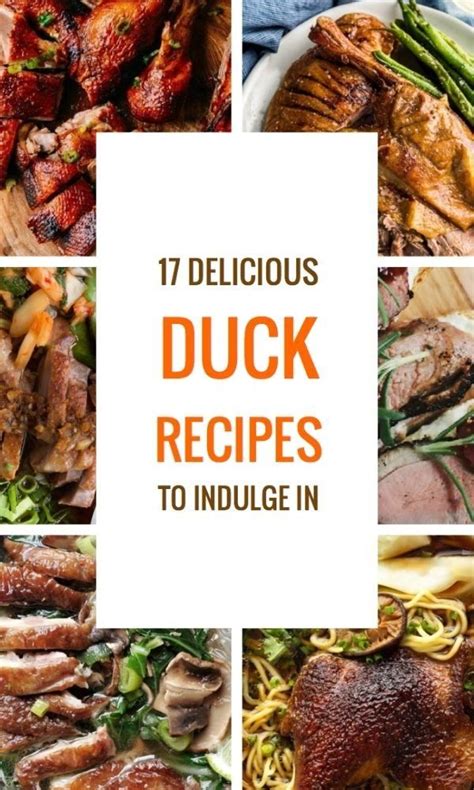 17 Delicious Duck Recipes That Will Make You Rethink Your Go To Poultry