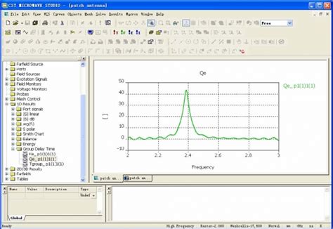 教你如何计算CST中的品质因数Q值 微波EDA网
