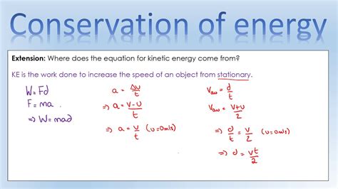 Conservation Of Energy Physics Gcse